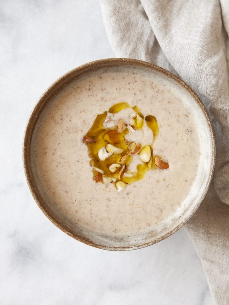 chilled almond soup-end